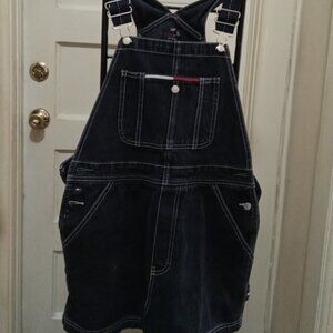 VTG Tommy Sport Sz L Jeans Romper - short - in good shape 90's Y2K